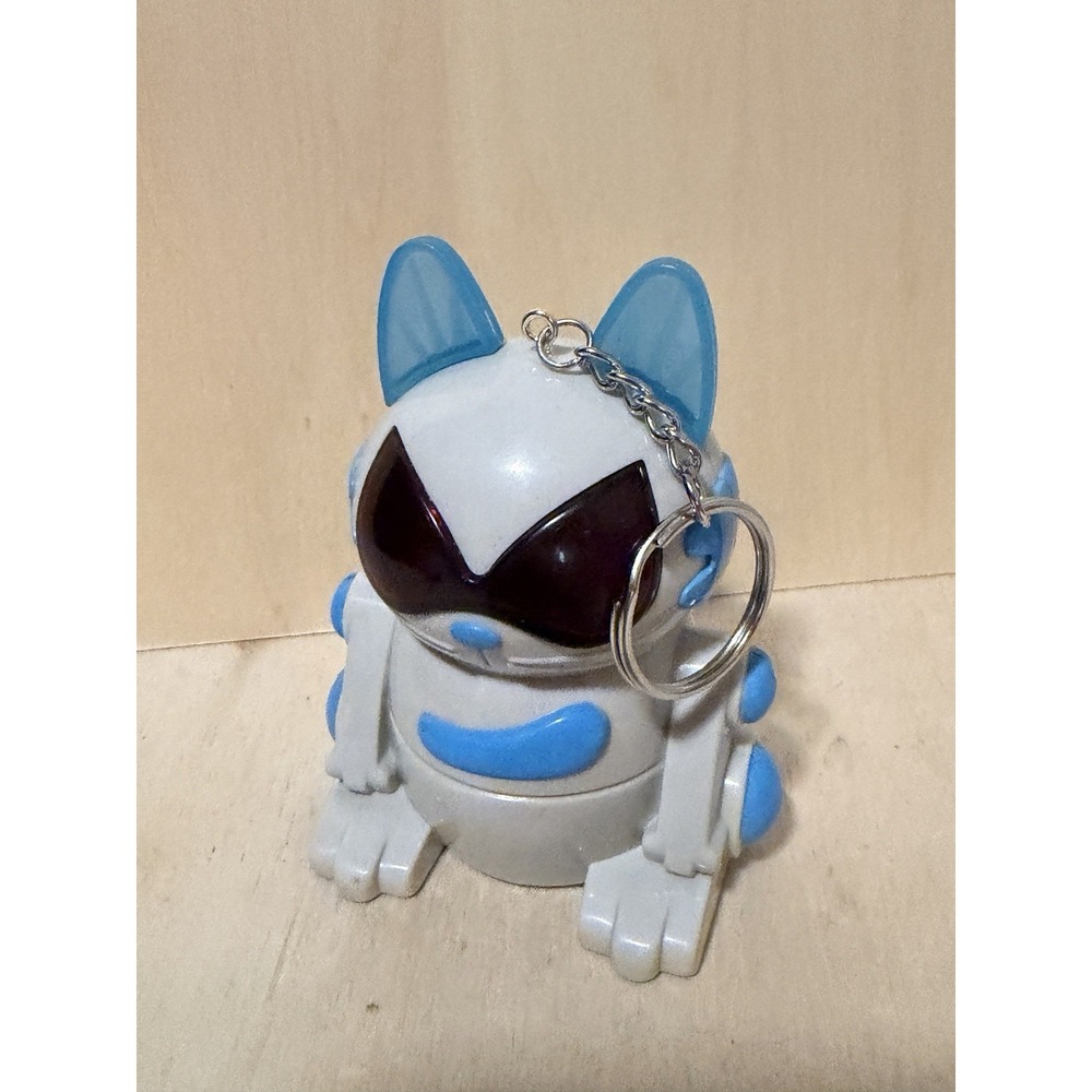 vintage 2000 Sega / Tiger Electronics Meow-Chi robot cat Upcycled Keychain
